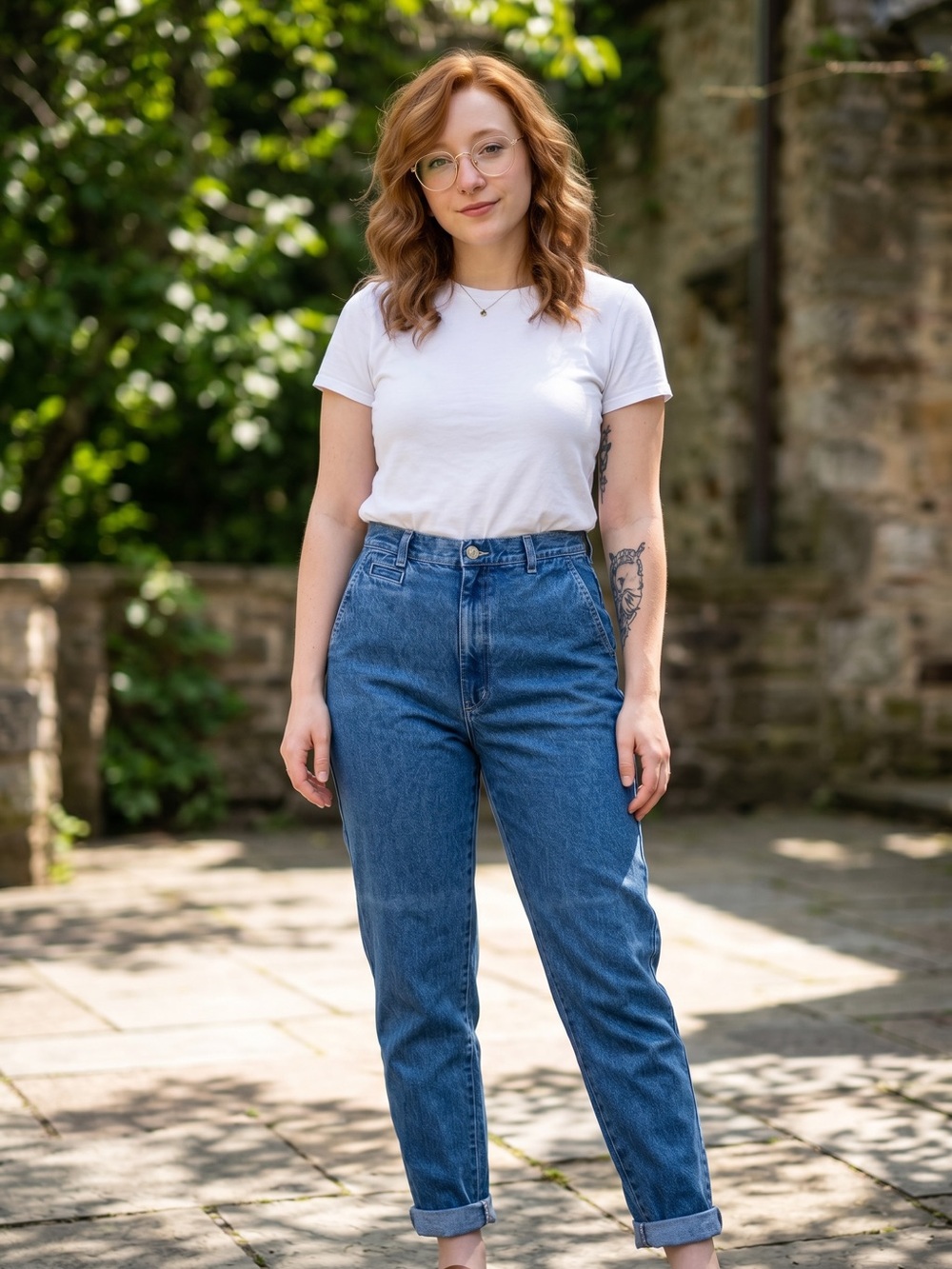 ▪️ DOCKERS• Vintage High Waist Classic Blue Denim Mom Jeans • Womens 6